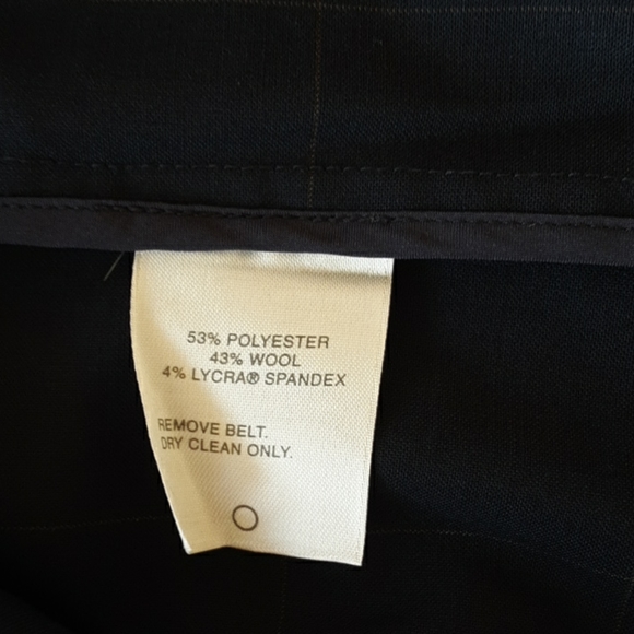 Navy Blue Shirt Dress - Picture 7 of 7